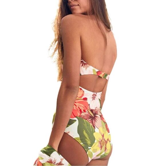 Sunfere FLOWER PRINTED SWIMSUIT with pareo - Picture 11 of 11